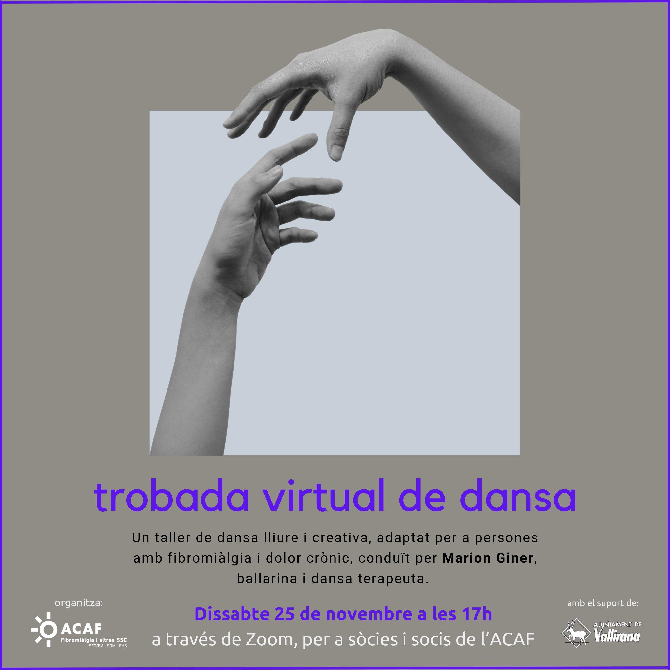Cartell de la Trobada virtual de Dansa