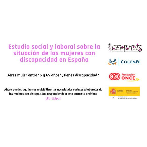 estudi d’investigació sobre la Situació Social i Laboral de les Dones amb Discapacitat a Espanya