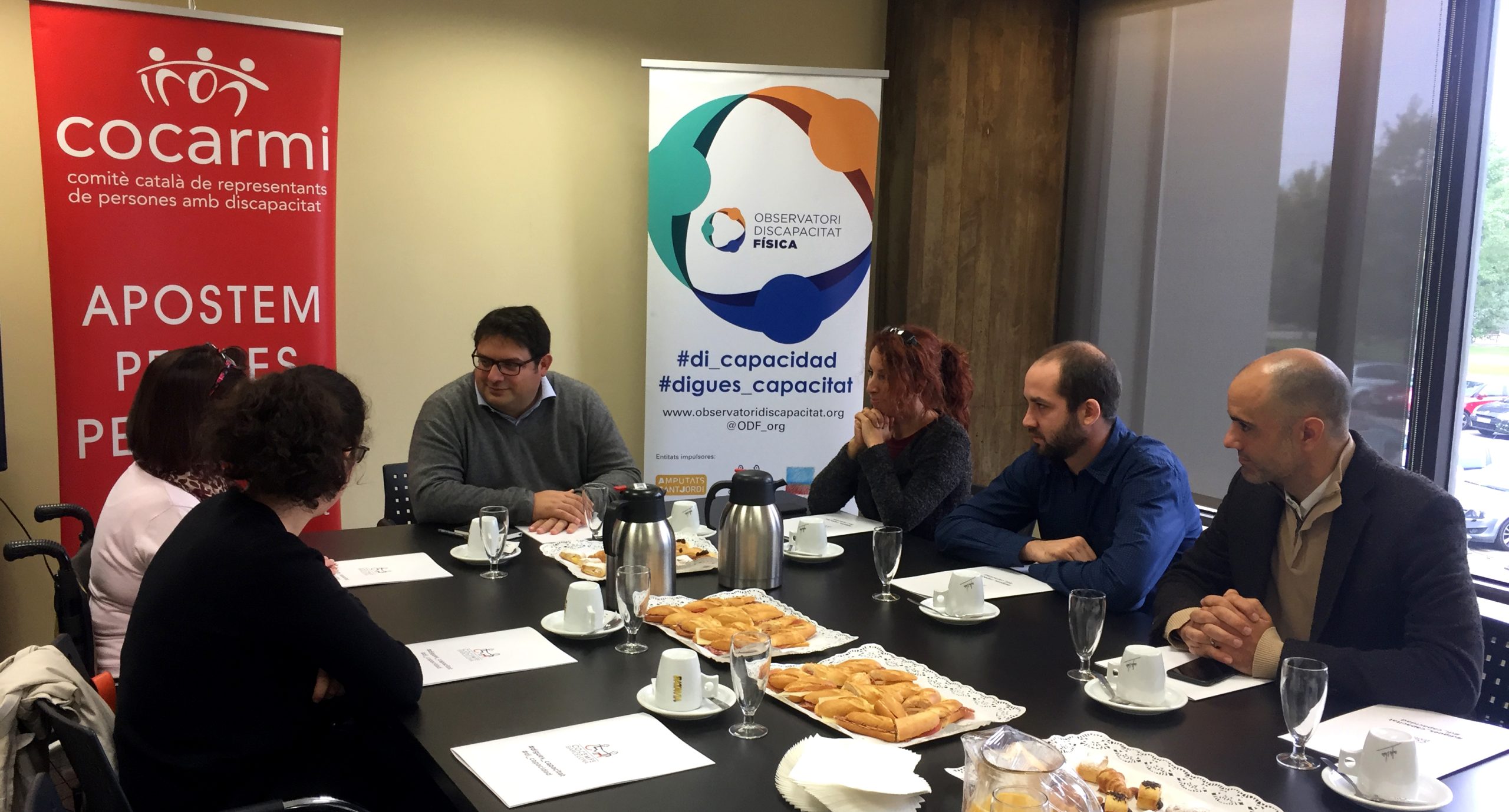 Visita eurodiputat Francesc Gambús a lODF i el COCARMI