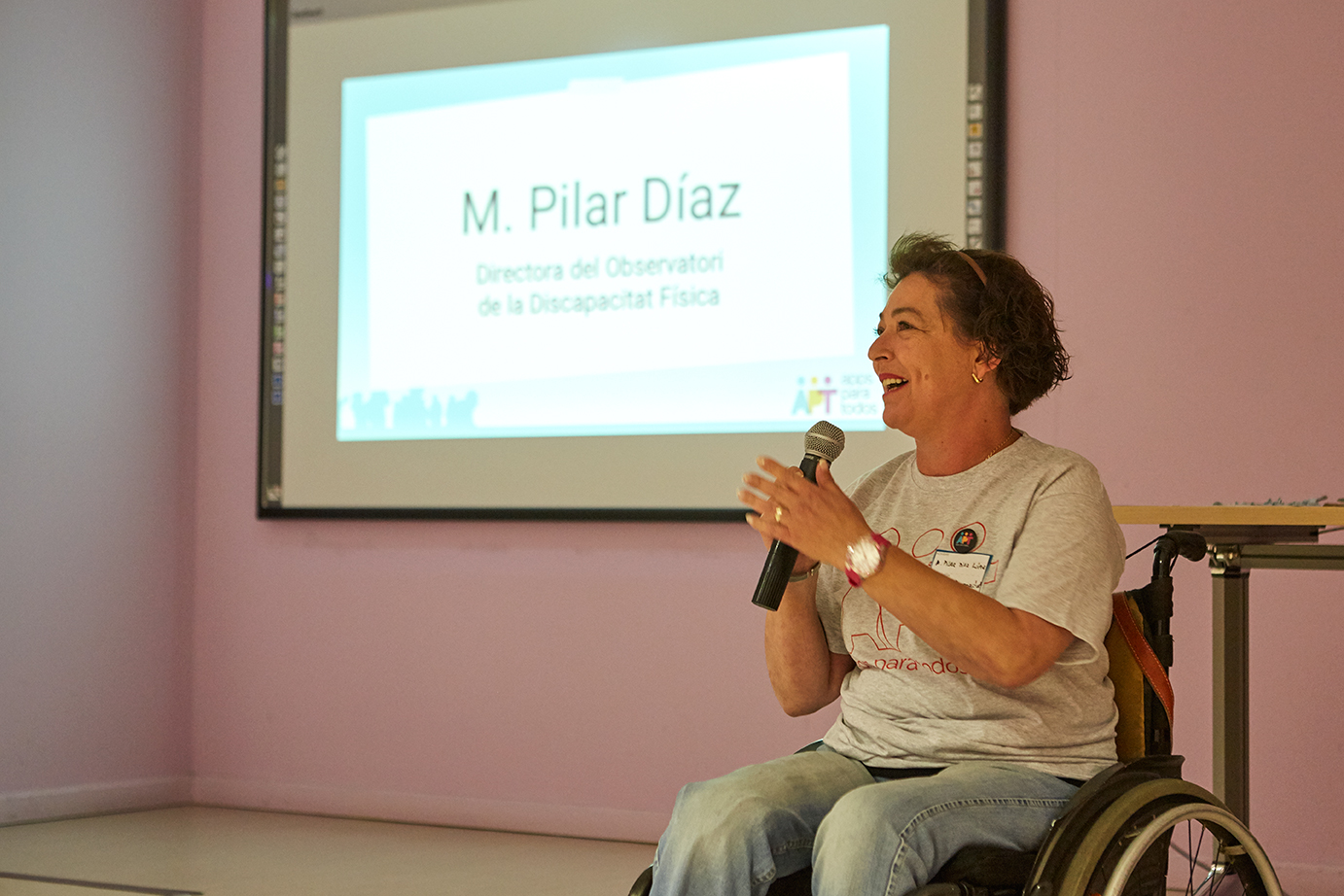 COCEMFE Barcelona participarà aquest diumenge en la Marató de Barcelona Imatge de Pilar Diaz que aquest diumenge participarà en la Marató de Barcelona