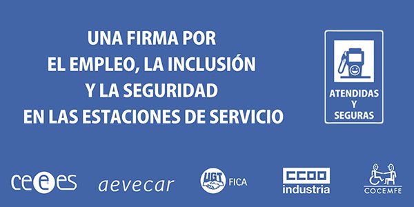 COCEMFE recoge firmas para que las personas con discapacidad puedan utilizar todas las gasolineras